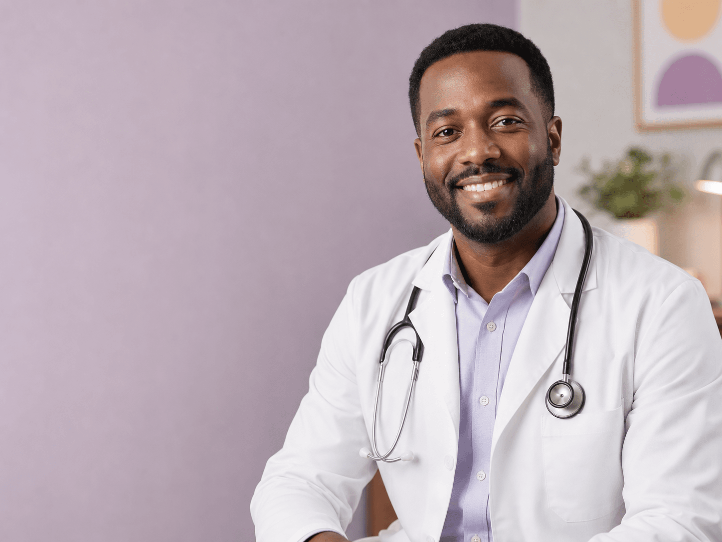 Black physician welcoming providers to the directory